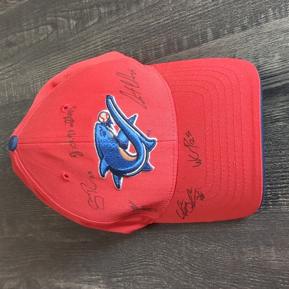 Clearwater Threshers Autographed Baseball Cap Hat
